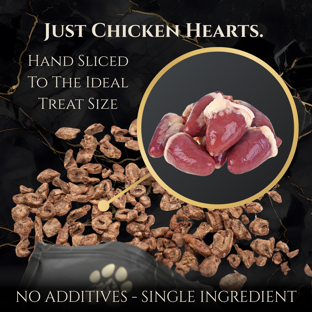 Freeze-Dried Chicken Heart - The Good Boy Bureau