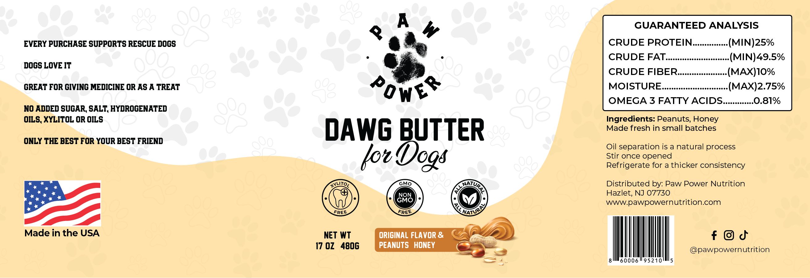 Dawg Butter Original Flavor - The Good Boy Bureau