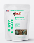 🍃Homemade Dog Treats - Minty Breath Blend Dog Snacks 1/2lb. - The Good Boy Bureau
