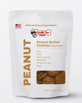 Homemade Dog Treats - 🥜 Peanut Butter Cookies Treat 1/2lb - The Good Boy Bureau