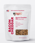 Homemade Dog Treats - 🥓 Bacon Cheddar Bits Treat 1/2lb - The Good Boy Bureau
