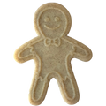 Gingerbread Man Nylon Dog Chew Toy for Aggressive Chewers | USA Made