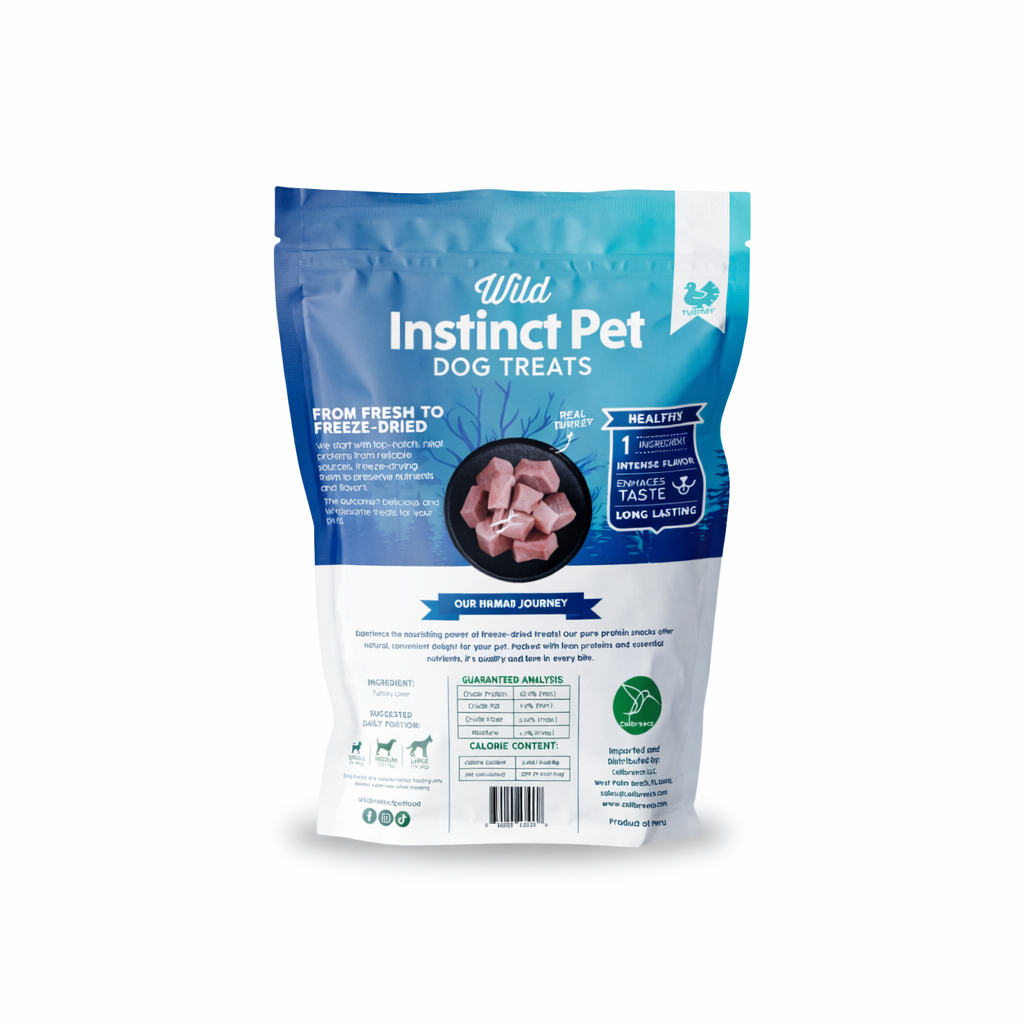 Freeze-Dried Turkey Liver Dog Treats - The Good Boy Bureau